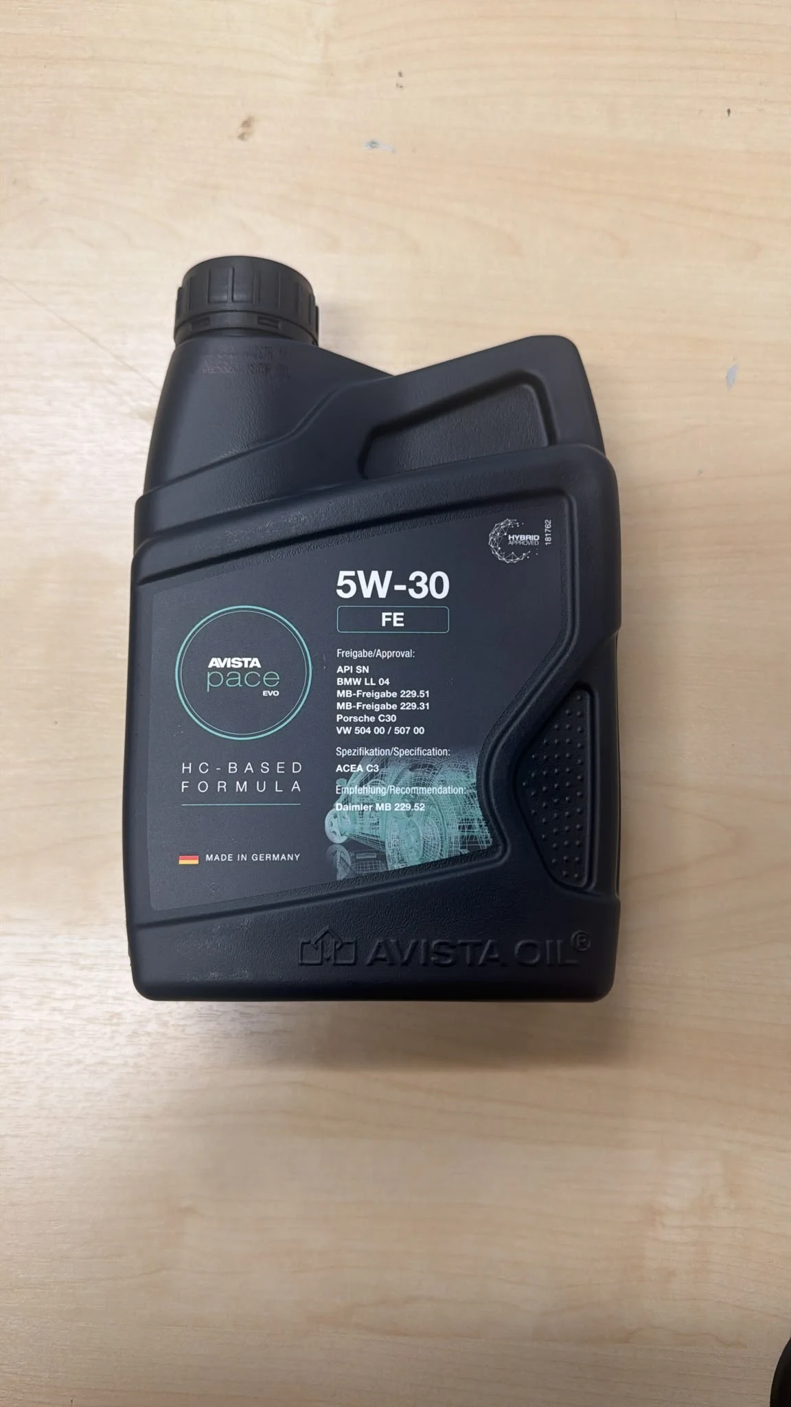 Motoröl 5W-30 in Erstausrüster-Qualität